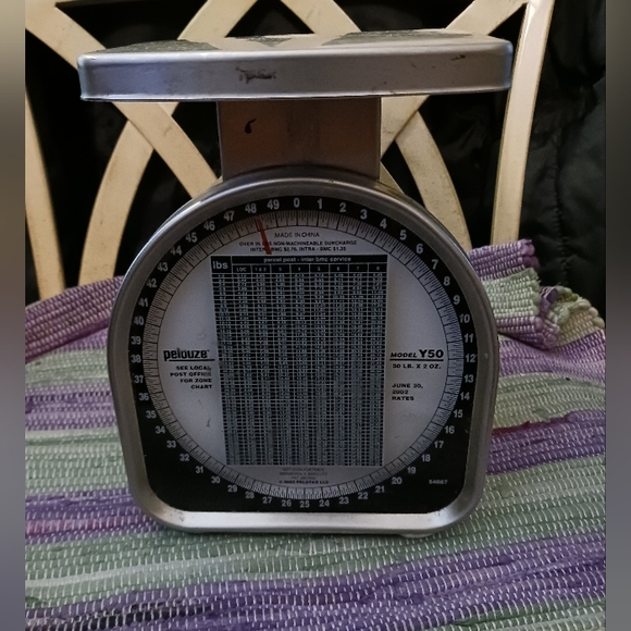 ✈🏈Vintage Pelouze Postal Scale 2002 Model Y50, Office Decor.🎁🏠🏀⛳️🏓 - Picture 5 of 10